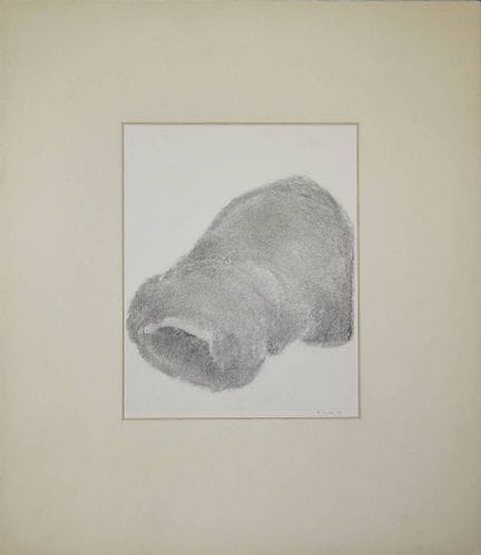 Gatja Helgart Rothe, « Figur », dessin au crayon d