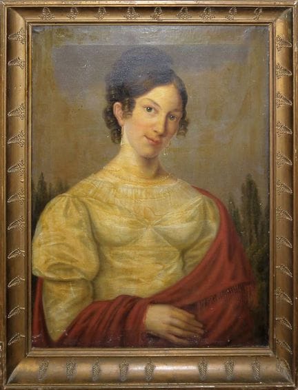 19th-century portrait painters, portraits of two y