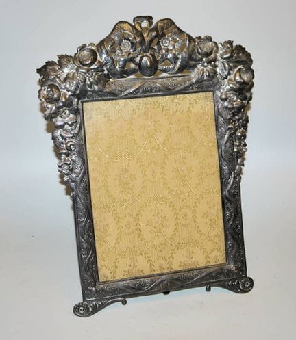 Silver table frame, probably Spain 19th century
Ex