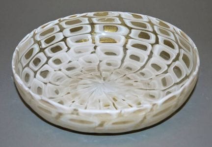 Tobia Scarpa, glass bowl "Occhi", Murano, probably