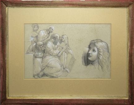 Martin Drolling, Study for a composition with mult
