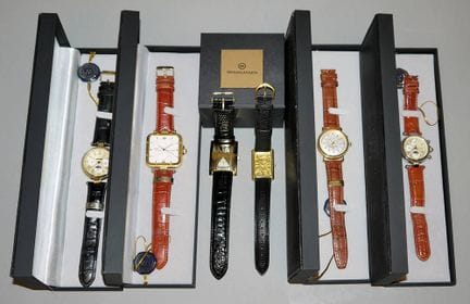 Six Swiss Windgassen wristwatches, automatic and q