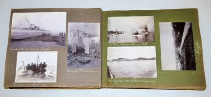 1914-1920年德国鱼雷艇S90号一名船员在华服役纪念册及日记
这是第一次世界大战远东战事发展的