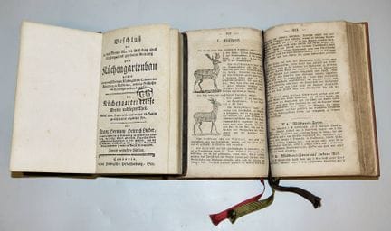 弗朗茨·吕德尔（Franz Lueder）所著《菜园栽培》（1783年）以及玛丽·尚德里（Marie