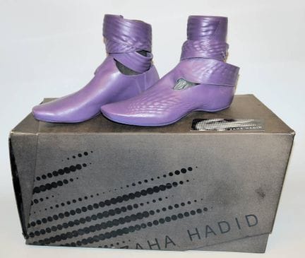 Zaha Hadid para Lacoste, botas de mujer, como nuev