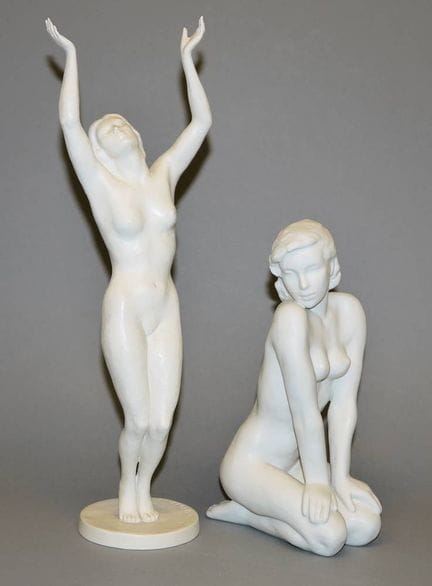 Astrid Begas, «Sehnsucht», escultura de porcelana 