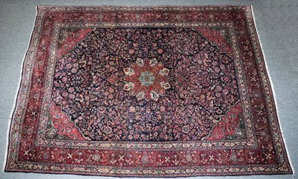 Antique Oriental ‘Gaswin’ carpet, Persia, c. 1925,