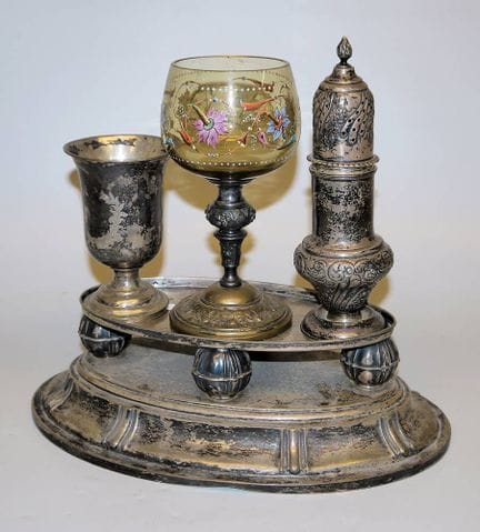 Silver collection, England/Germany, from the 19th 