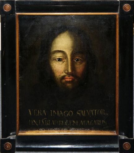 Portrait of Christ, the ‘Mandylion’, based on the 