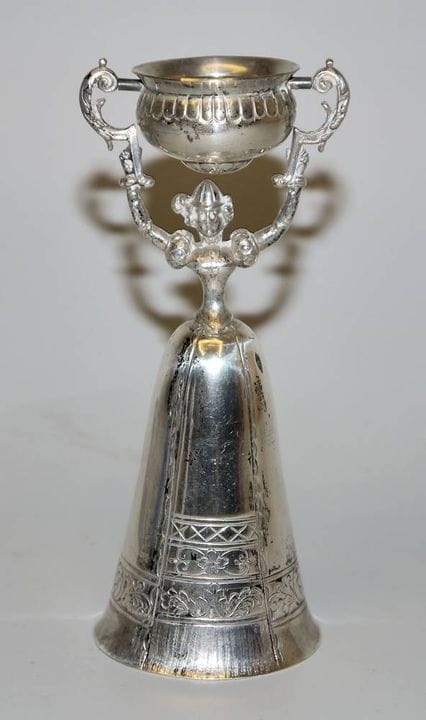 Silver bridal goblet, Hanau, c. 1900
Small bridal 