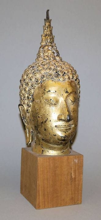 Tête de Bouddha de style Ayutthaya, Thaïlande, pro
