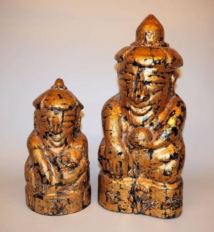 Two popular lucky figures of Phra Bua Khem from Th