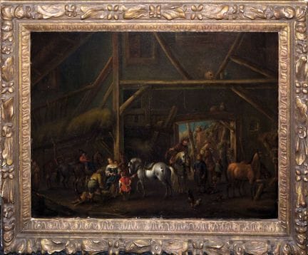 Philips Wouwerman, follower/circle, Society Before