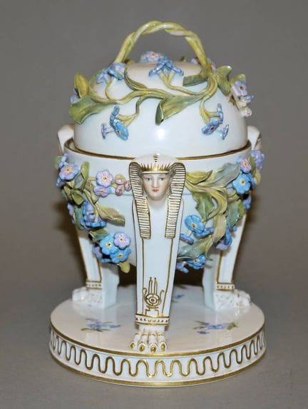Egyptian-style inkwell from the Late Empire period