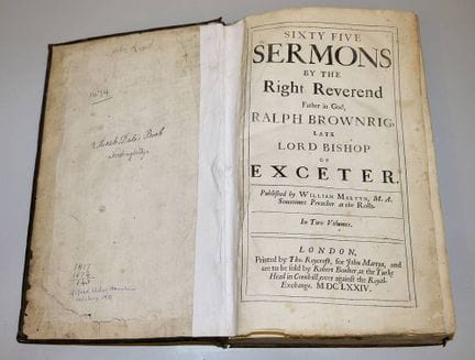 Ralph Brownrig, Lord Bishop of Exeter, Sixty-Five 