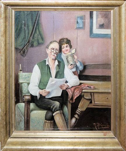 K. Makowsky (К. Маковский), Grandfather with Grand