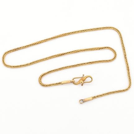Collar de oro amarillo de 18 quilates - 30,7 g (57