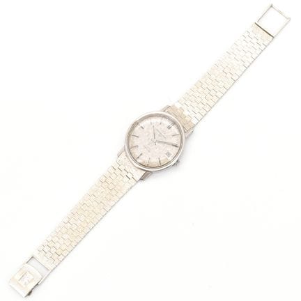 Bracelet-montre homme en or blanc 18 ct ETERNA MAT