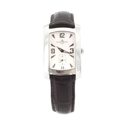 Bracelet-montre homme en acier BAUME&MERCIER Hampt