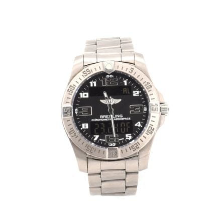 Bracelet-montre homme en titane BREITLING Aerospac