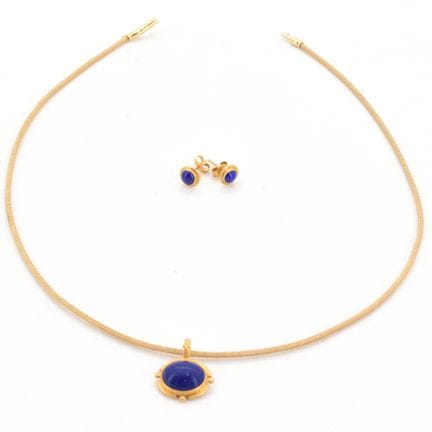 Collier (câble) en or jaune 14 ct (fil en plastiqu
