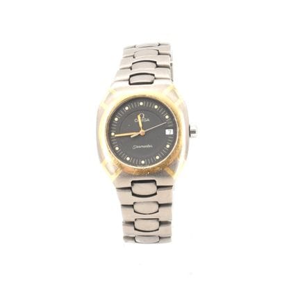 Bracelet-montre homme en titane et or jaune 18 ct 