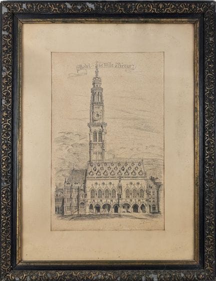 Ecole de le fin du XIXème
Hotel de ville d'Arras
E