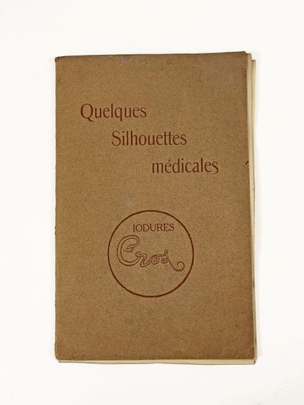 Ouvrage quelques silhouettes médicales. 
Edité par