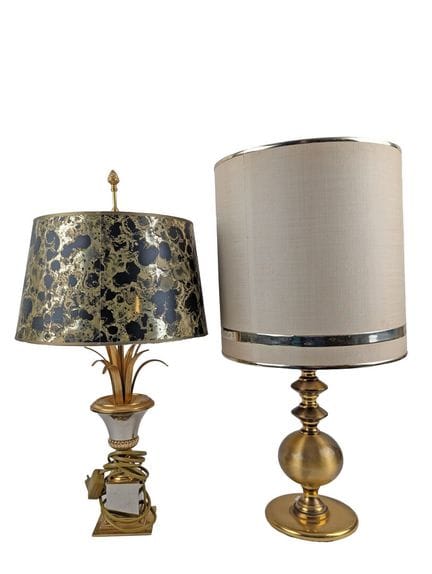 BOULANGER
Suite de deux lampe à deux lumières en m