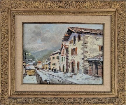 C. CAZAL (XXème siècle)
Vue de Saint Jean Pied de 