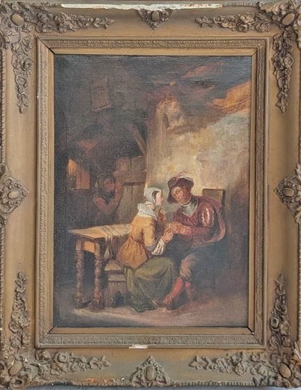 Ecole du XIXème dans le gout du XVIIème siècle
Cou