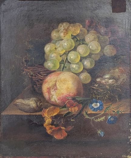 Attribué à Louise LOGEROT (1842-1849)
Nature morte