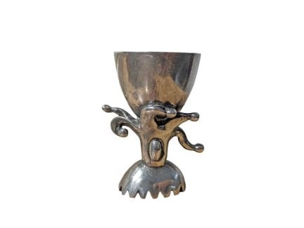 Jean BOGGIO (1963)
Coquetier à décor d'un chapeau 