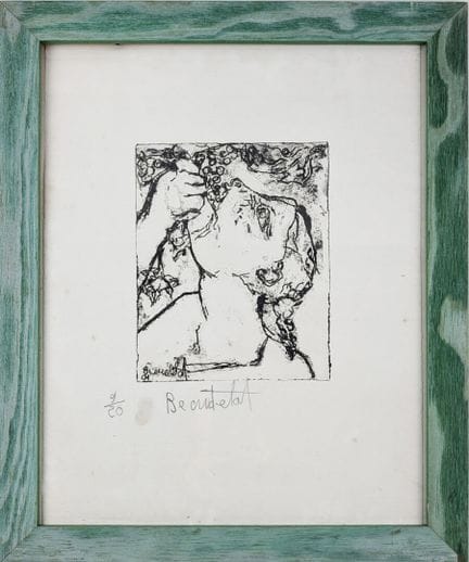 Francis BEAUDELOT (né en 1937)
La mangeuse de rais