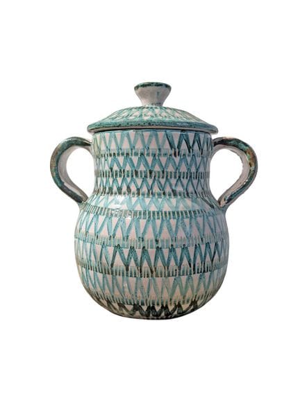 Roger PICAULT (1919 - 2000)
Pot couvert à anses en