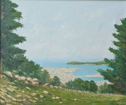 Pierre STEPHANI (1938)
Paysage à la baie maritime
