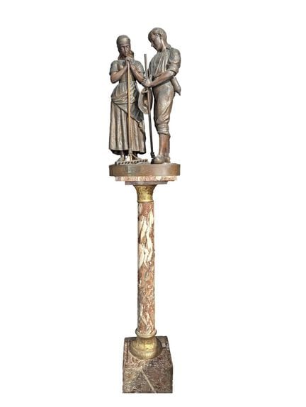 D'après Arthur WAAGEN (1833-1898)
L'angélus
Sculpt