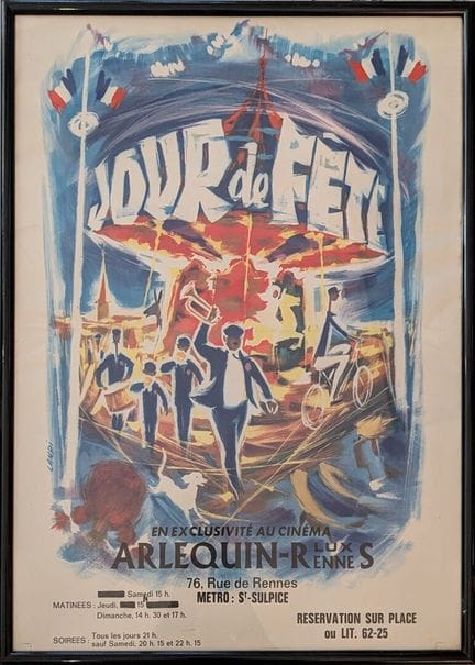 D'après LANDI
Affiche pour le film Jour de Fête, a