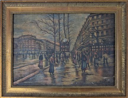 Ludo JABLONSKI
Les Boulevards
Huile sur toile sign