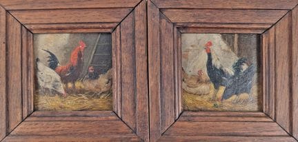 Philippe Albin De BUNCEY (1905-1978)
Les poules
Pa