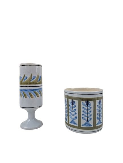 Roger CAPRON (1922-2006)
Pot en céramique à décor 