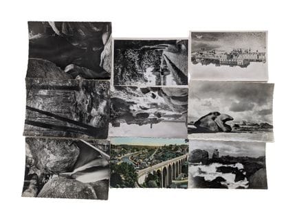 18 Cartes postales représentant différentes villes