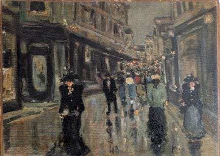 ECOLE FRANCAISE DU DEBUT DU Xxème SIECLE
Rue animé