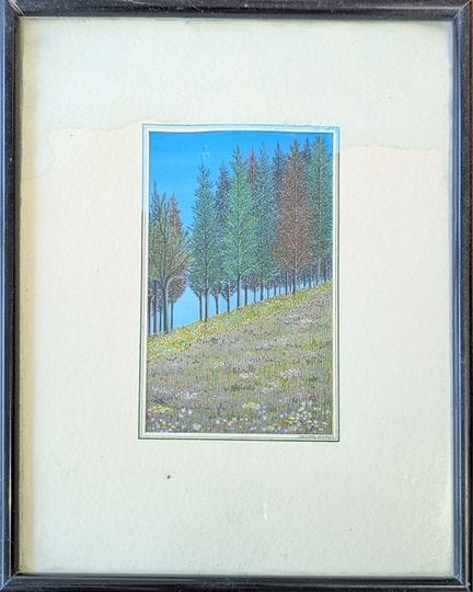 Christophe SALEMBIER (né en 1956)
Paysage aux pins