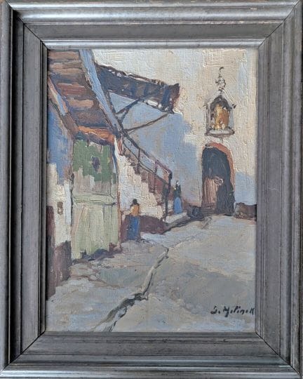 Ecole du début du XXème siècle
Rue animée de perso