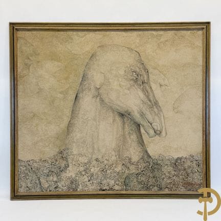 MINNAERT F., firmado «Representación surrealista d