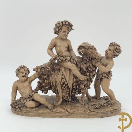 SORTS MELLO 签名 "Cupid's at ram" terra cotta | 高 37