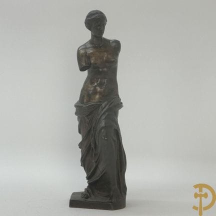 PUY A.（身后署名）《米洛的维纳斯》青铜雕像 19世纪 | 高42.5厘米。