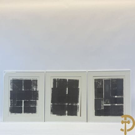 VERMEULEN Noël, firmato e datato 1982. Trittico mo