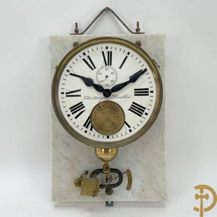 Reloj antiguo electrificado, «Electrique Brillée»,